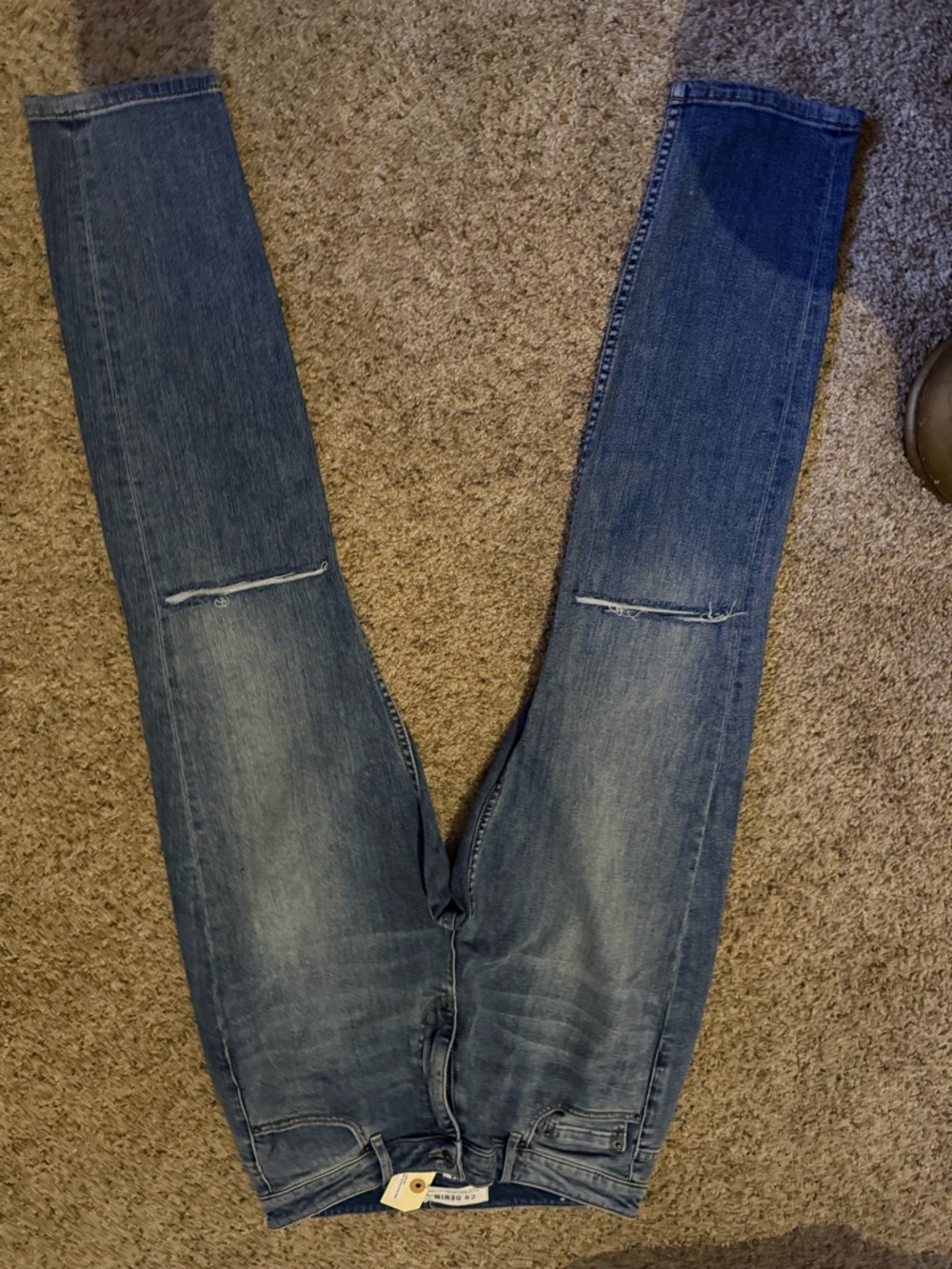 Country Road Women's High Rise Blue Jeans